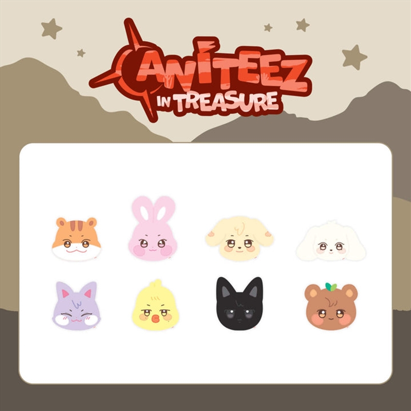 Ateez - Aniteez In Treasure Official Md Plush Cushion Wooyonyang/Product Detail/KPOP Merch