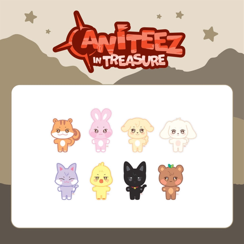 Ateez - Aniteez In Treasure Official Md Plush Doll Jjoongrami/Product Detail/KPOP Merch