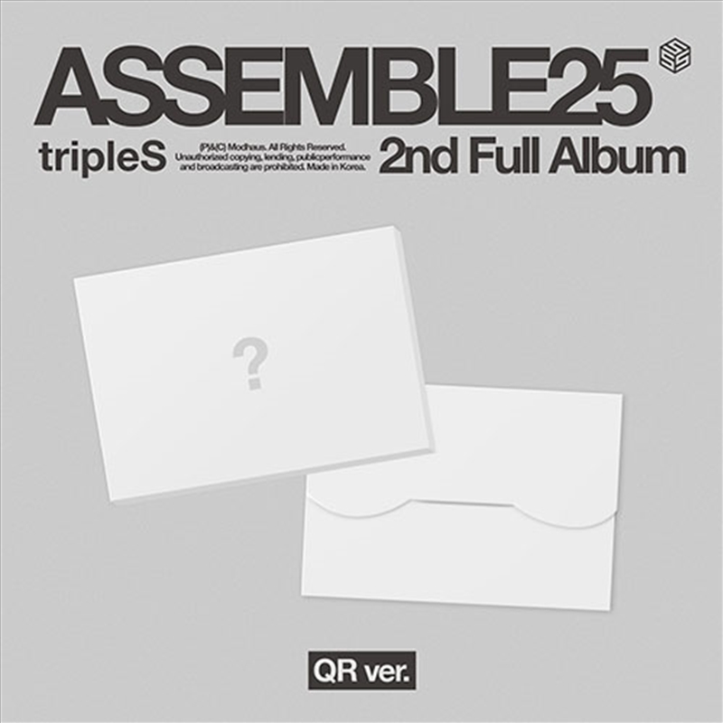 Triples - 2nd Full Album [Assemble25] (Qr Ver.)/Product Detail/World