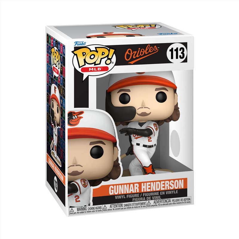 MLB: Orioles - Gunnar Henderson Pop! Vinyl/Product Detail/Sport