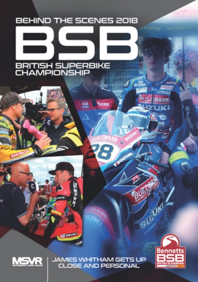 British Superbike 2018 Behind The Scenes (REGION 2)/Product Detail/Sport