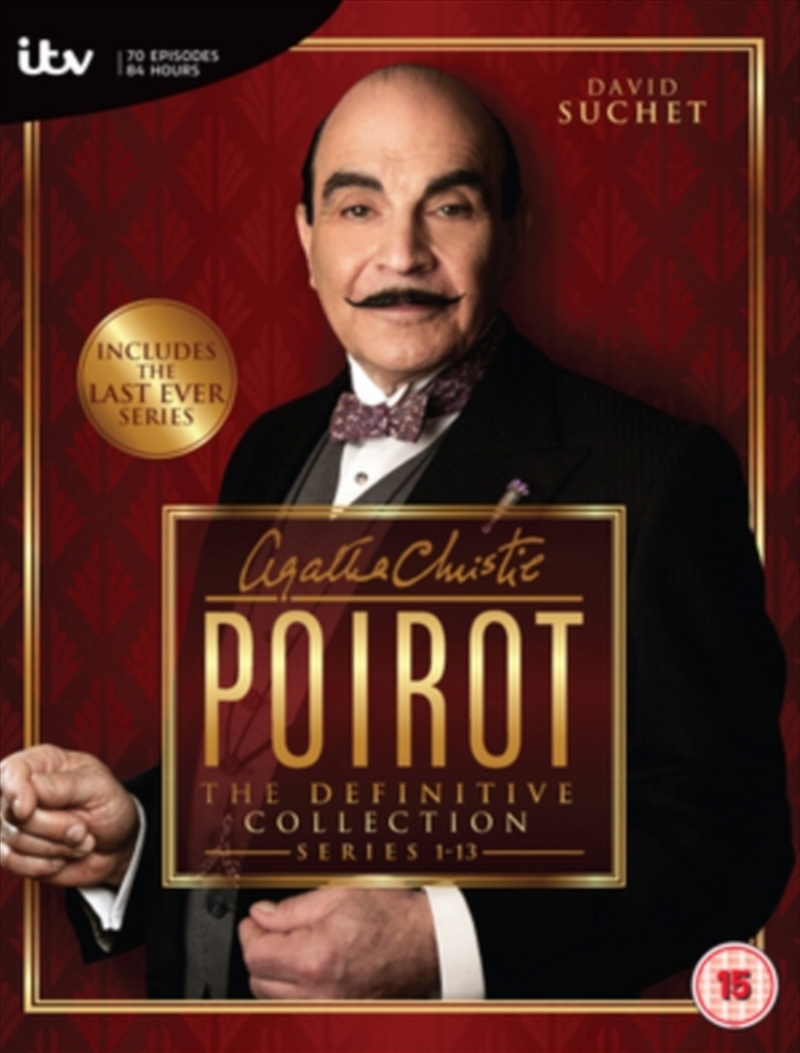 Agatha Christies Poirot - The Definitive Collection Series 1-13 (REGION 2)/Product Detail/Drama