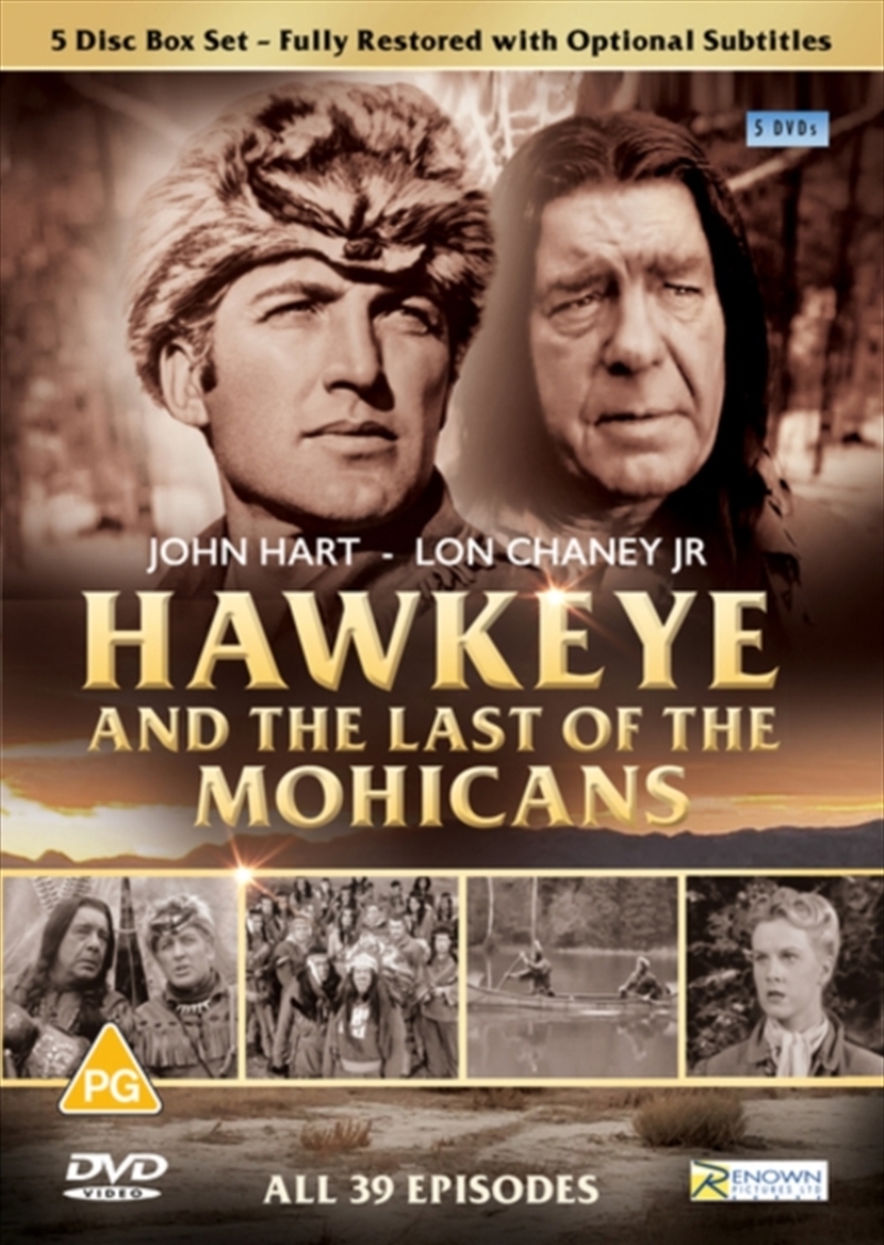 Hawkeye & The Last Of The Mohicans - Complete Series (REGION 2)/Product Detail/Drama