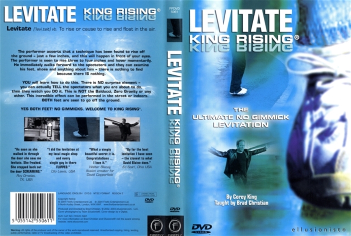 Levitate - King Rising (REGION 2)/Product Detail/Health & Fitness