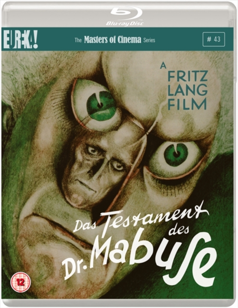 Das Testament Des Dr Mabuse (The Testament Of Dr. Mabuse) (REGION 2)/Product Detail/Thriller
