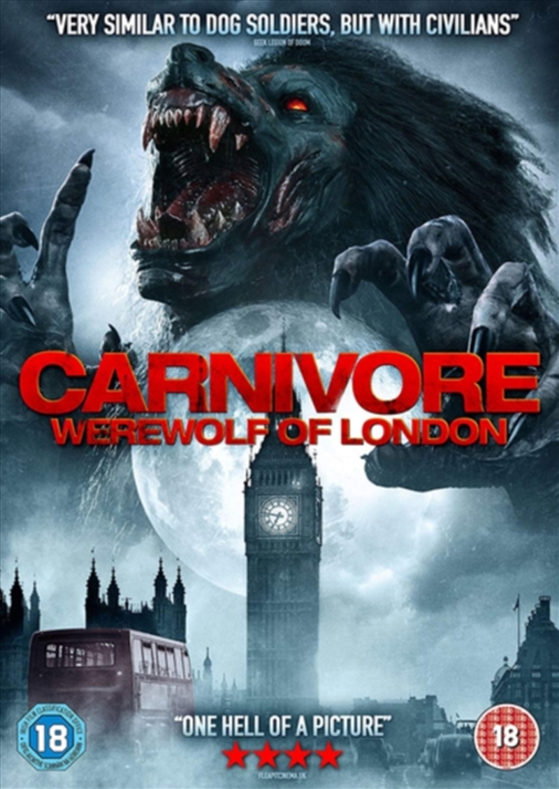 Carnivore Werewolf Of London (REGION 2)/Product Detail/Horror