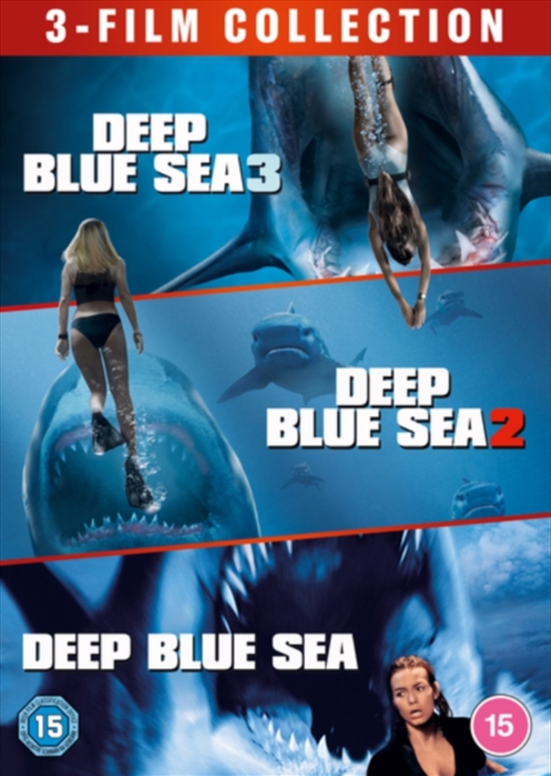 Deep Blue Sea 3 Film Collection (REGION 2)/Product Detail/Horror
