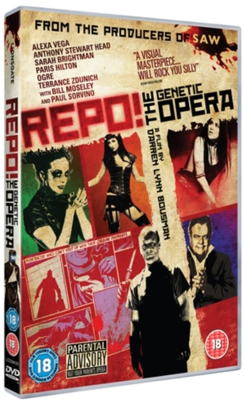 Repo! The Genetic Opera (REGION 2)/Product Detail/Drama