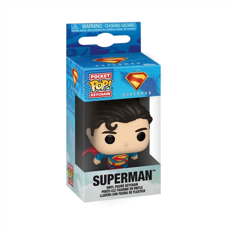 Superman: Legacy (2025) - Superman Pop! Vinyl Keychain/Product Detail/Pop Vinyl Keychains