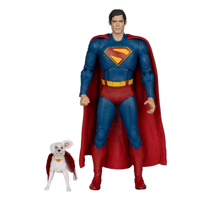 Superman: Legacy (2025) - Superman with Krypto 7" Deluxe Figure/Product Detail/Figurines