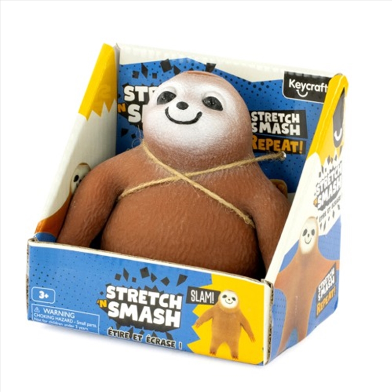 Stretch 'N Smash SLOTH (COLOURS AT RANDOM)/Product Detail/Toys