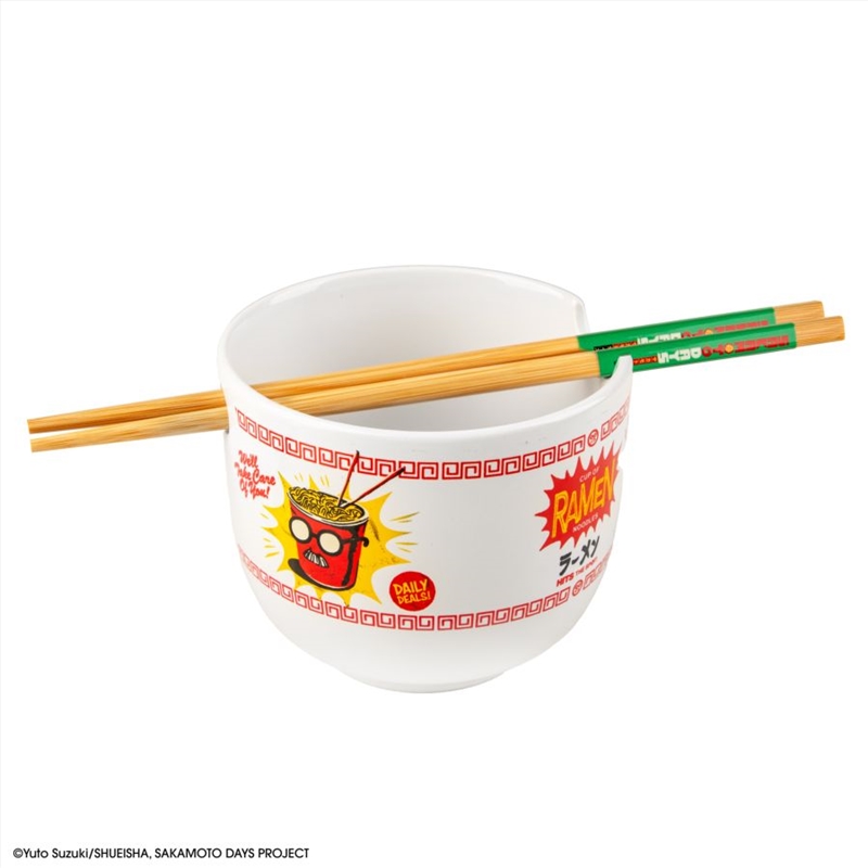 Sakamoto Days - Sakamoto's Store Ramen Bowl with Chopsticks/Product Detail/Diningware