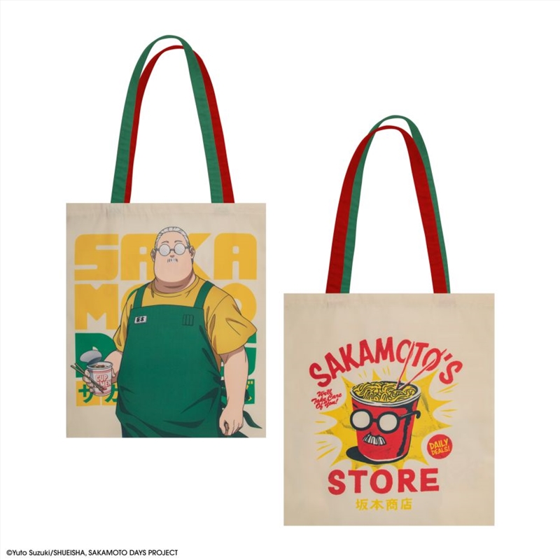 Sakamoto Days - Ramen Noodles Tote Bag/Product Detail/Bags