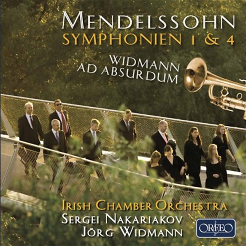 Mendelssohn: Symphonies Nos. 1 & 4 - Widmann: Ad/Product Detail/Classical
