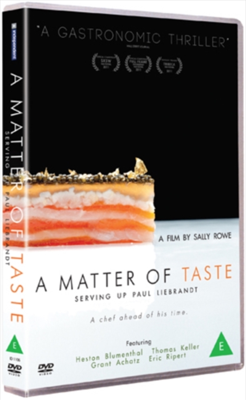 A Matter Of Taste - Serving Up Paul Liebrandt (REGION 2)/Product Detail/Documentary