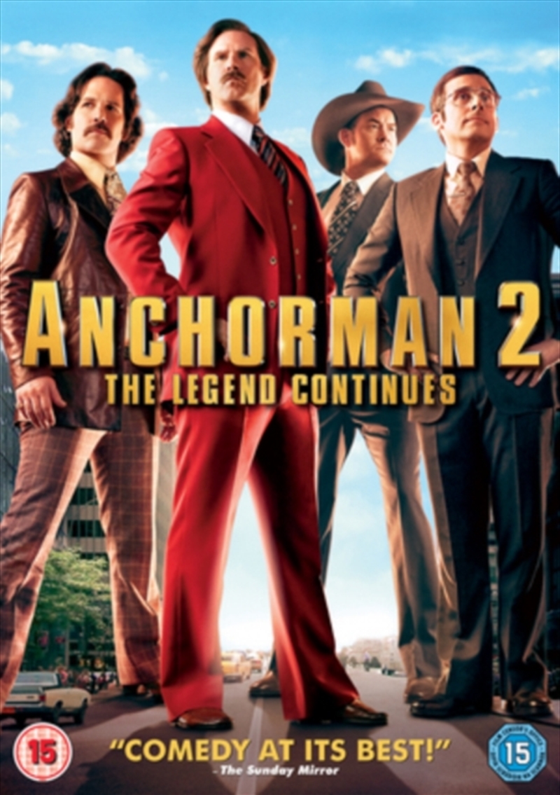Anchorman 2 - The Legend Continues (REGION 2)/Product Detail/Comedy