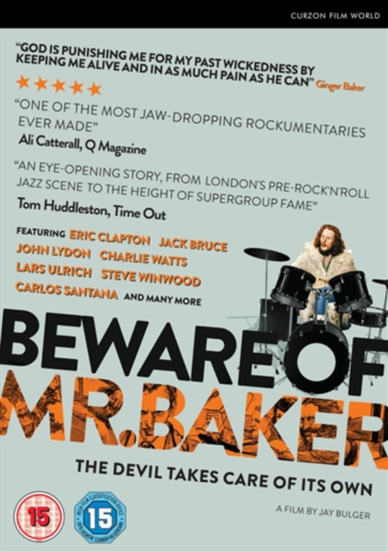 Beware Of Mr Baker (REGION 2)/Product Detail/Documentary