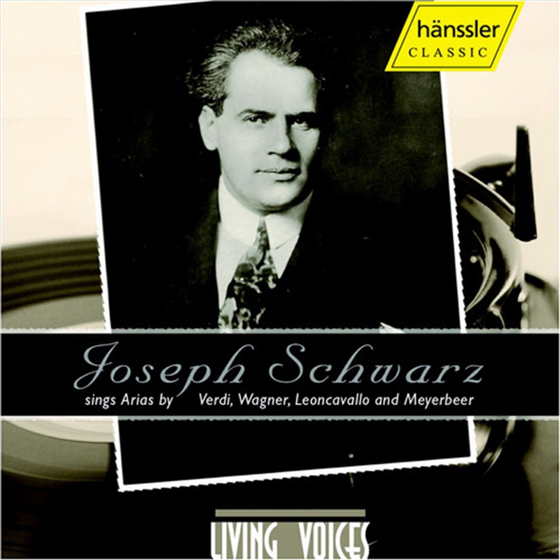 Joseph Schwarz Sings Arias/Product Detail/Classical