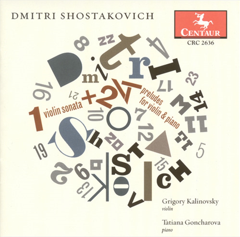 Violin Sonata / 24 Preludes Violin & Piano/Product Detail/Classical
