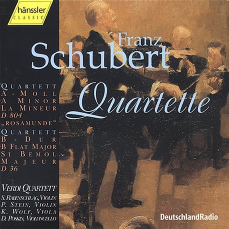String Quartets D 804 Op 29 D 36/Product Detail/Classical