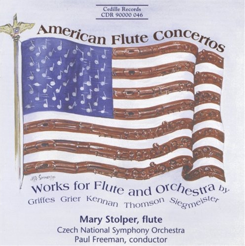 American Flute Ctos: Wrks For/Product Detail/Classical