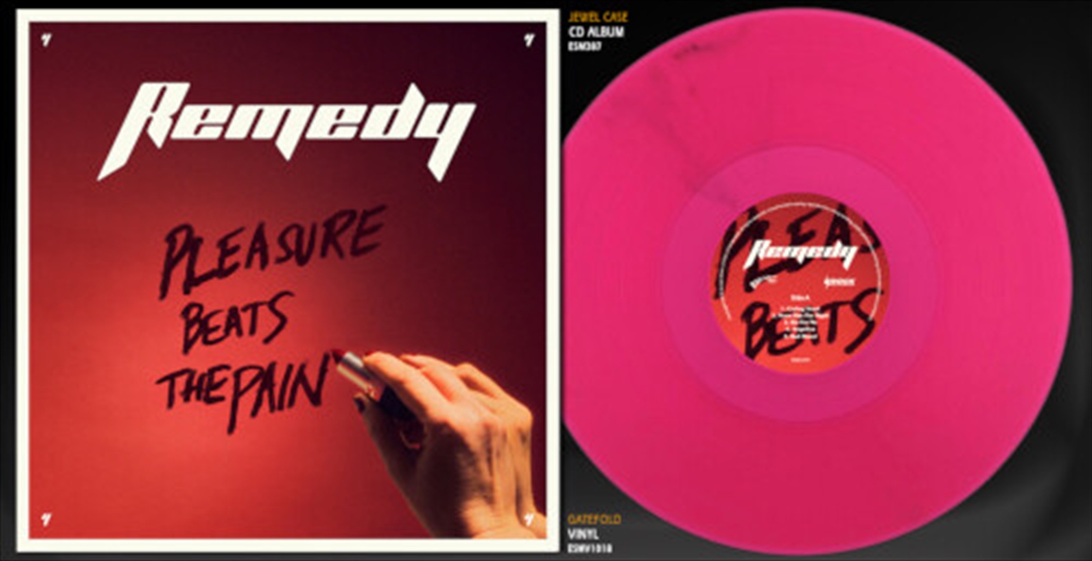 Pleasure Beats The Pain - Magenta Clear Vinyl/Product Detail/Metal