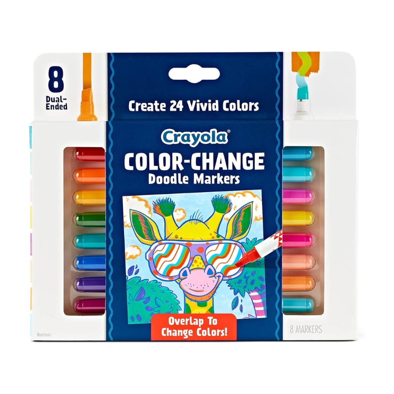 Crayola 8pk Colour Change Markers/Product Detail/Stationery