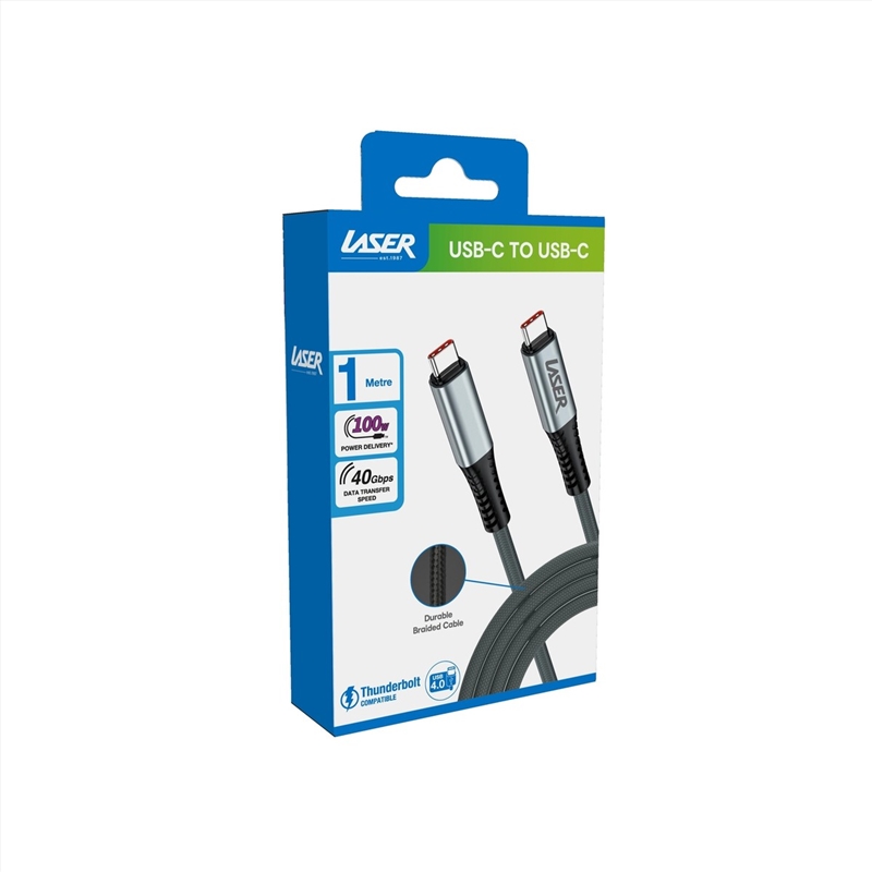 Laser 1m Thunderbolt compatible  charging cable 100W/Product Detail/Cables