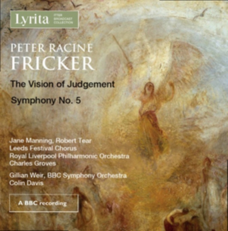 Peter Racine Fricker: Vision Of Judegment Op.29/Product Detail/Classical