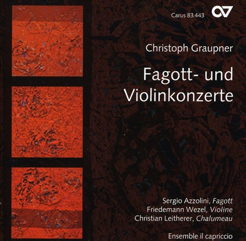 Fagott: Und Violinkonzerte - Ctos Bassoon & Violin/Product Detail/Classical