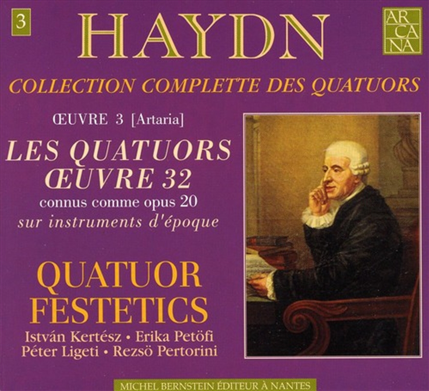 Collection Complete Des Quatuors 3/Product Detail/Classical