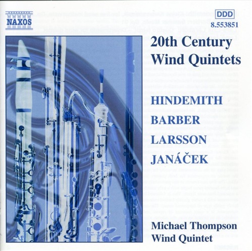 20th Century Wind Quintets/Product Detail/Classical