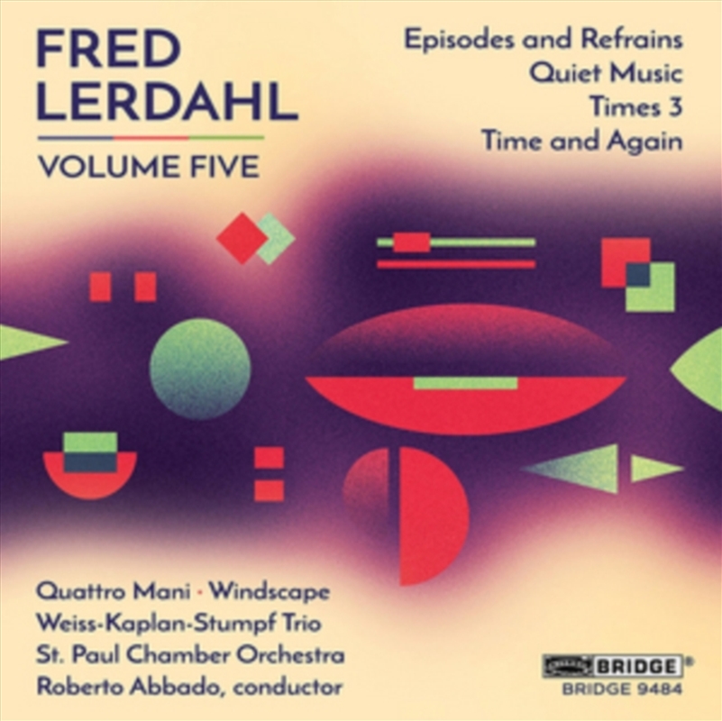 Fred Lerdahl Vol 5/Product Detail/Classical