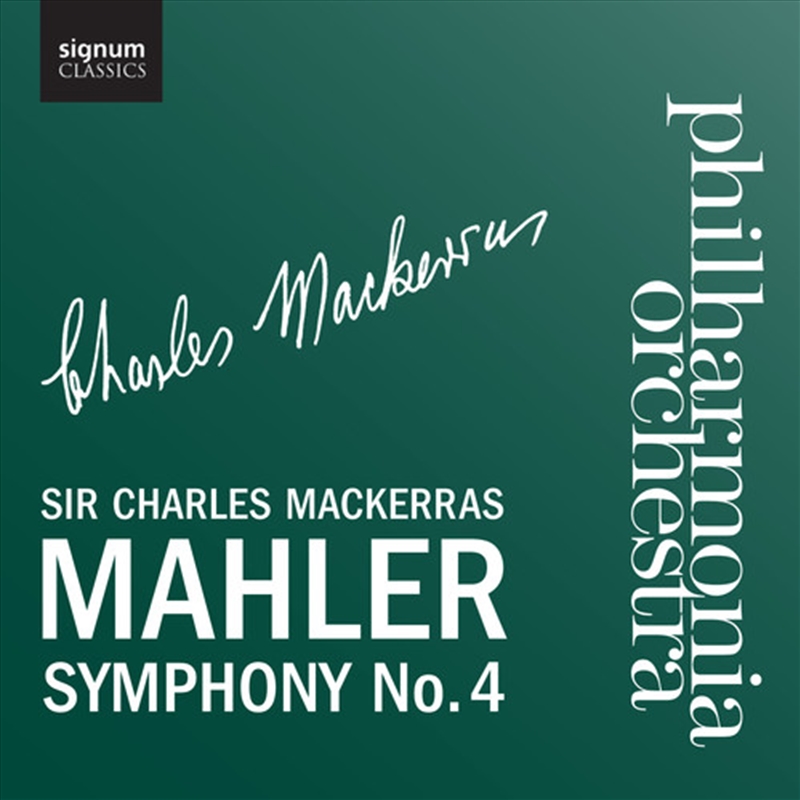 Symphony 4 In G Major - Live Recording/Product Detail/Classical