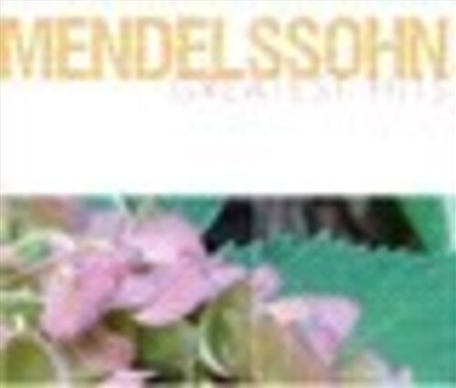 Mendelssohn Greatest Hits/Product Detail/Classical