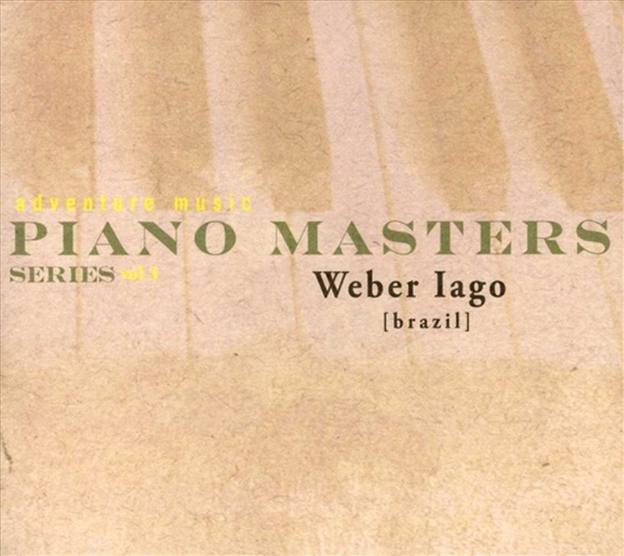 Piano Masters Series Vol 3/Product Detail/World