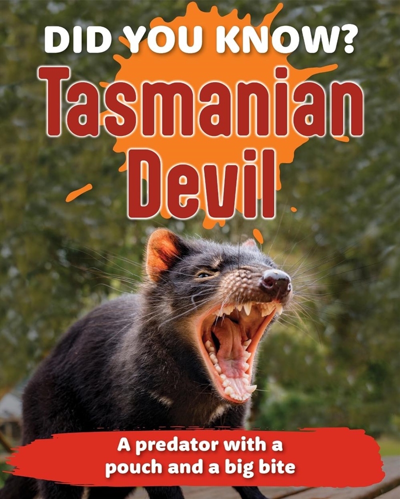 Did You Know? Tasmanian Devil/Product Detail/Animals & Nature