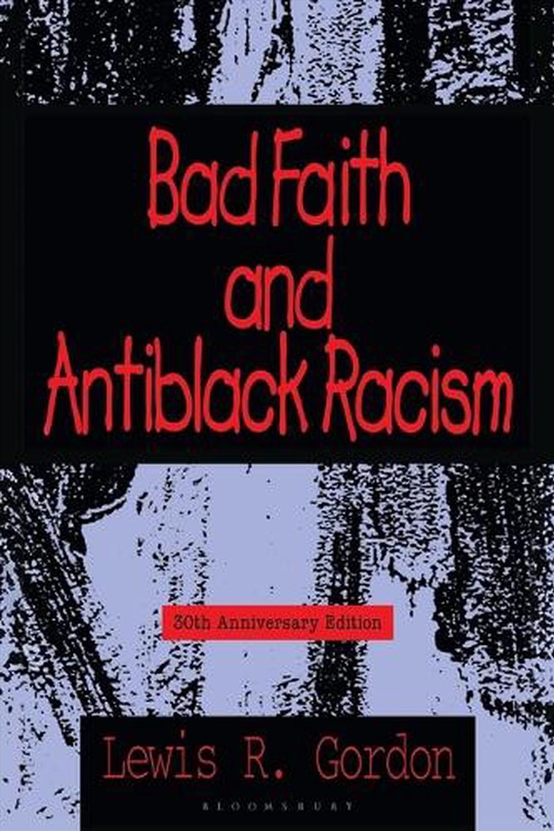 Bad Faith And Antiblack Racism/Product Detail/Reading