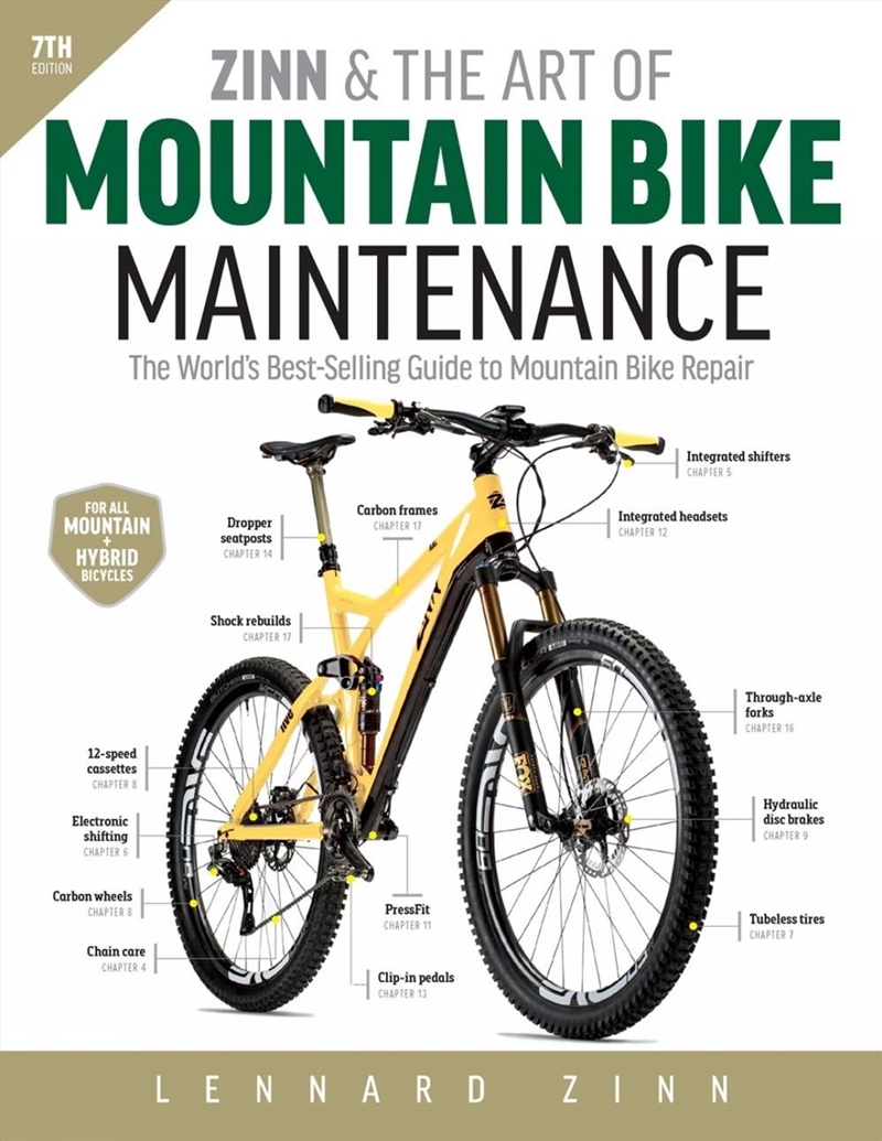 Zinn and the Art of Mountain Bike Maintenance, 7th Edition/Product Detail/Sport & Recreation