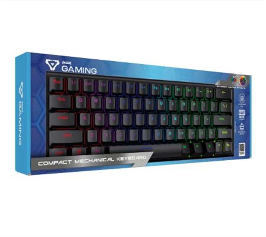 Laser Gaming Mini Mechanical Keyboard with RGB Backlight (Black)/Product Detail/Electronics