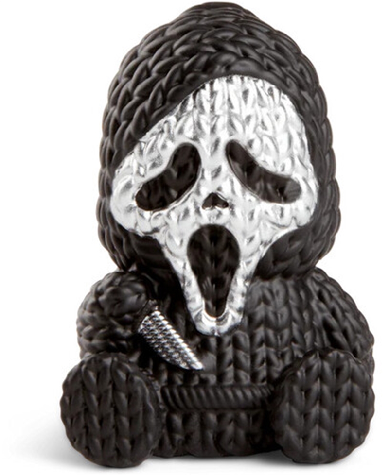 Ghost Face #008 (1.75" Micro Vinyl Figure) (Metallic Silver)/Product Detail/Figurines