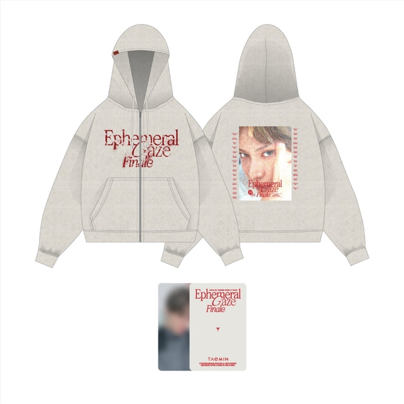 Taemin - Ephemeral Gaze World Tour Finale Official Md Hoodie Zip-Up/Product Detail/KPOP Merch
