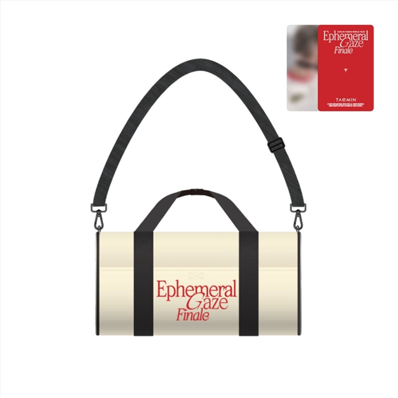 Taemin - Ephemeral Gaze World Tour Finale Official Md Boston Bag/Product Detail/KPOP Merch