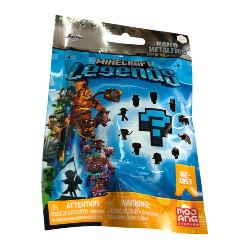Minecraft - Legends Nano Metalfigs Blind Bag (SENT AT RANDOM)/Product Detail/Figurines