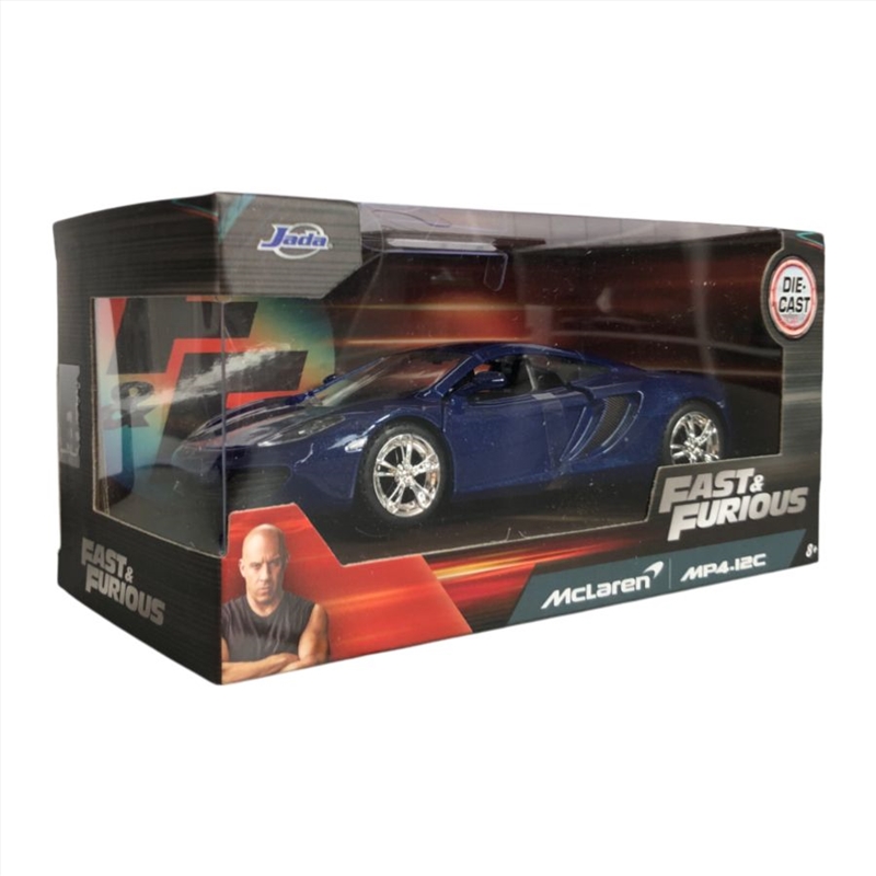 Fast and The Furious - 1:32 Scale McLaren MP4 12C Diecast Vehicle/Product Detail/Figurines