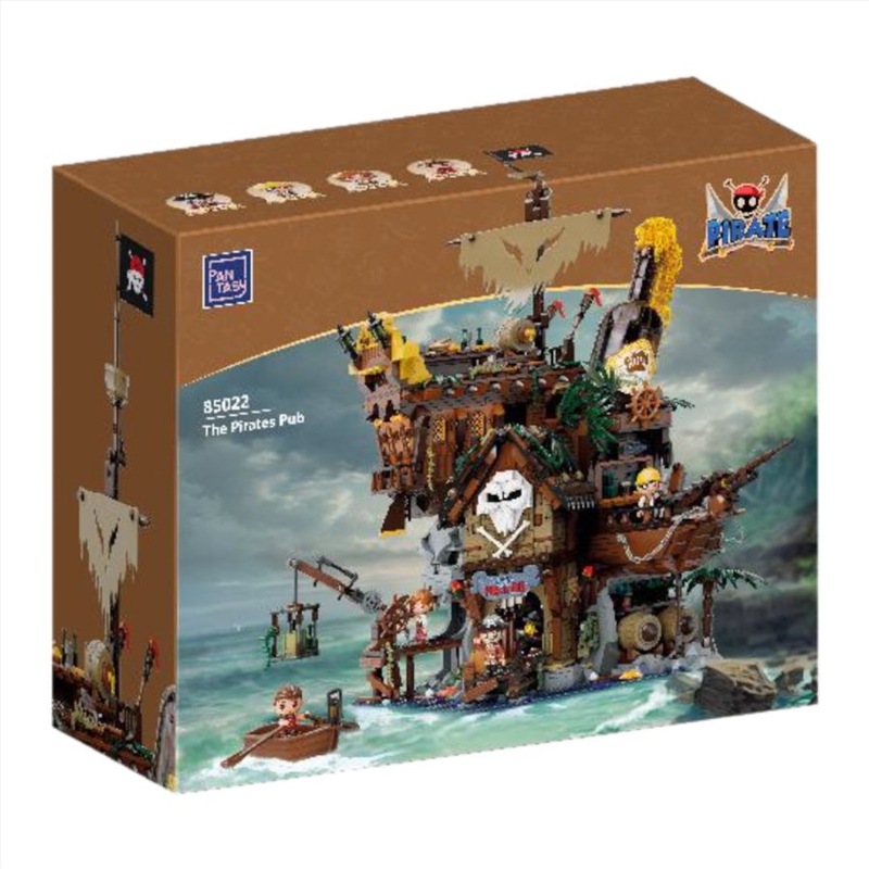 Retro Series - The Pirate's Pub Construction Set (2858 Pc)/Product Detail/Figurines
