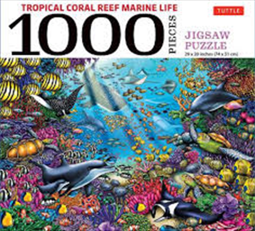 Tropical Coral Reef 1000 Piece Jigsaw Puzzle/Product Detail/Jigsaw Puzzles