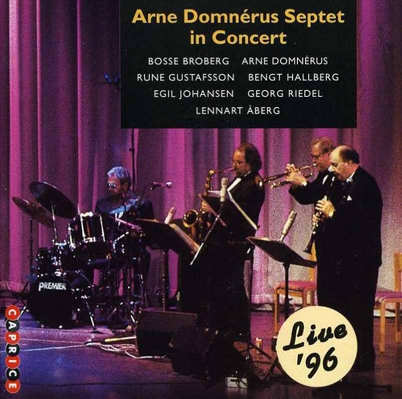 Arne Domnerus Septet In Concert Live '96/Product Detail/Jazz