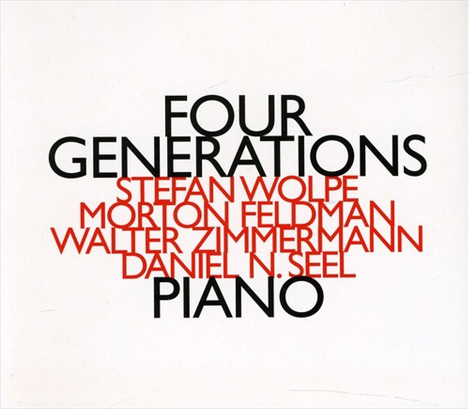 Feldman-Wolpe-Zimmerman-Piano: Four Generations/Product Detail/Jazz