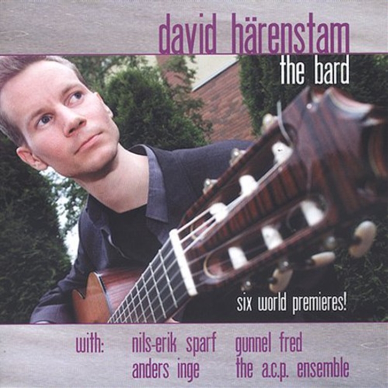 David Harenstam The Bard: 6 Premieres For Guitar/Product Detail/Classical
